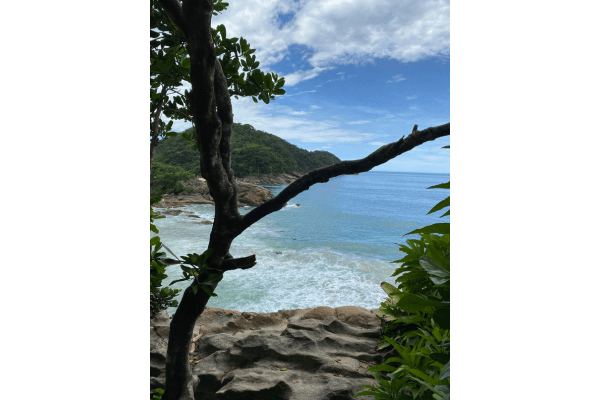 Vista da trilha do Caxadaço - 3 dias em Paraty